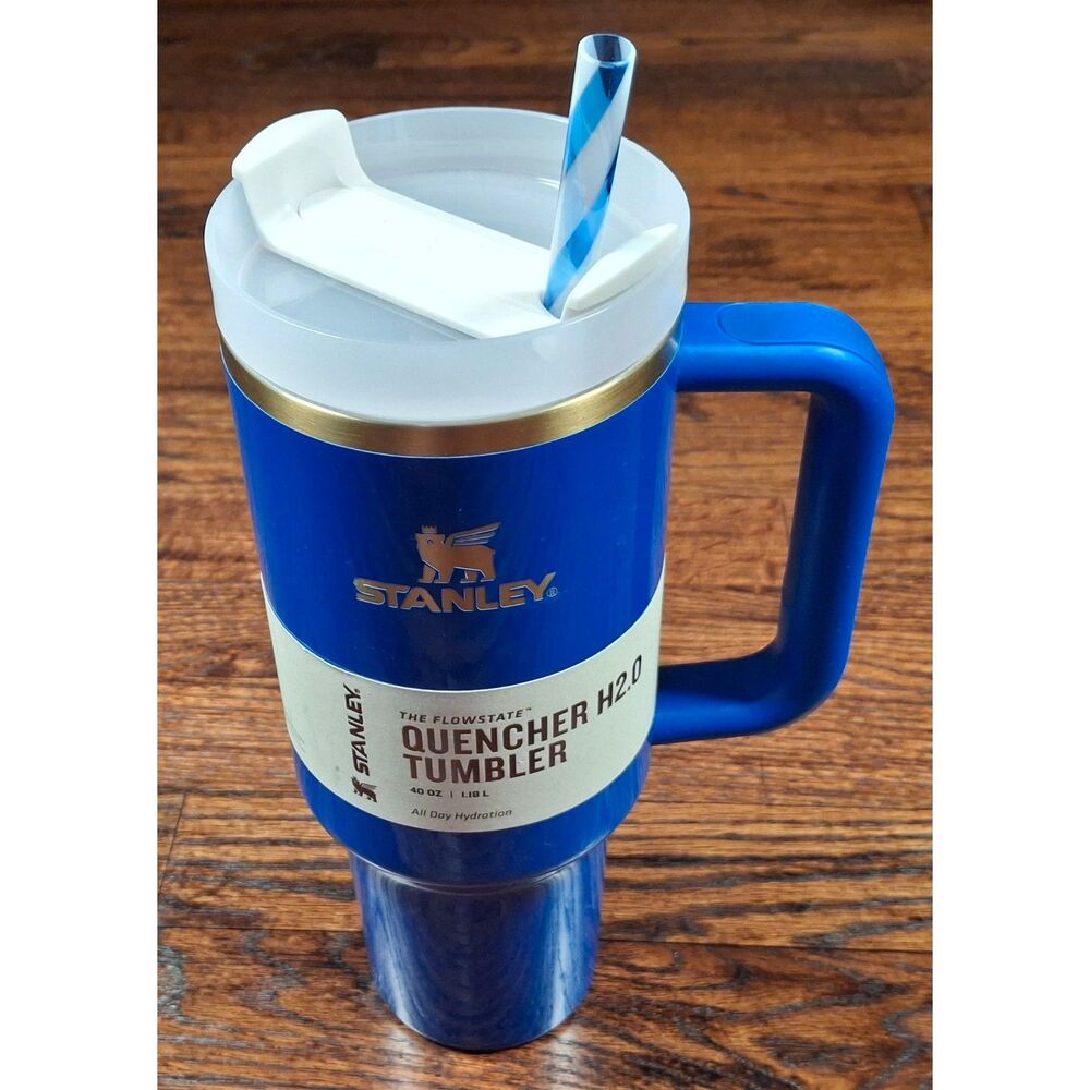 New Stanley Arctic Twist Flowstate Quencher H2.0 Tumbler 40 oz